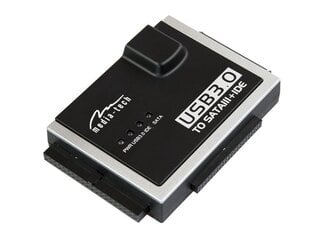 Адаптер Media-Tech MT5100 SATA/IDE - USB 3.0, SATA 22pin, PATA 44pin, PATA 40pin, черный цена и информация | Аксессуары для телевизоров и Smart TV | pigu.lt