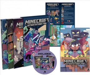 Minecraft: Wither Without You Boxed Set (graphic Novels) kaina ir informacija | Fantastinės, mistinės knygos | pigu.lt