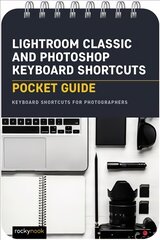 Lightroom Classic and Photoshop Keyboard Shortcuts: Pocket Guide: Keyboard Shortcuts for Photographers kaina ir informacija | Fotografijos knygos | pigu.lt