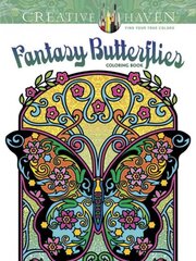 Creative Haven Fantasy Butterflies Coloring Book First Edition, First ed. kaina ir informacija | Knygos apie sveiką gyvenseną ir mitybą | pigu.lt