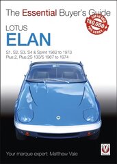 Lotus Elan: S1, S2, S3, S4 & Sprint 1962 to 1973 - Plus 2, Plus 2S 130/5 1967 to 1974 kaina ir informacija | Kelionių vadovai, aprašymai | pigu.lt