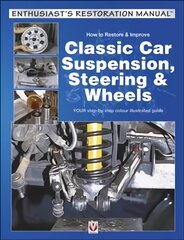 How to Restore & Improve Classic Car Suspension, Steering & Wheels kaina ir informacija | Enciklopedijos ir žinynai | pigu.lt