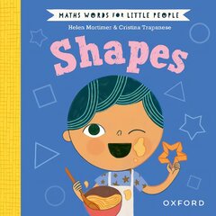Maths Words for Little People: Shapes 1 цена и информация | Книги для самых маленьких | pigu.lt