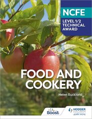 Ncfe Level 1/2 Technical Award in Food and Cookery kaina ir informacija | Knygos paaugliams ir jaunimui | pigu.lt