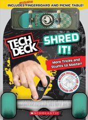 Tech Deck: Shred It! цена и информация | Книги для подростков  | pigu.lt