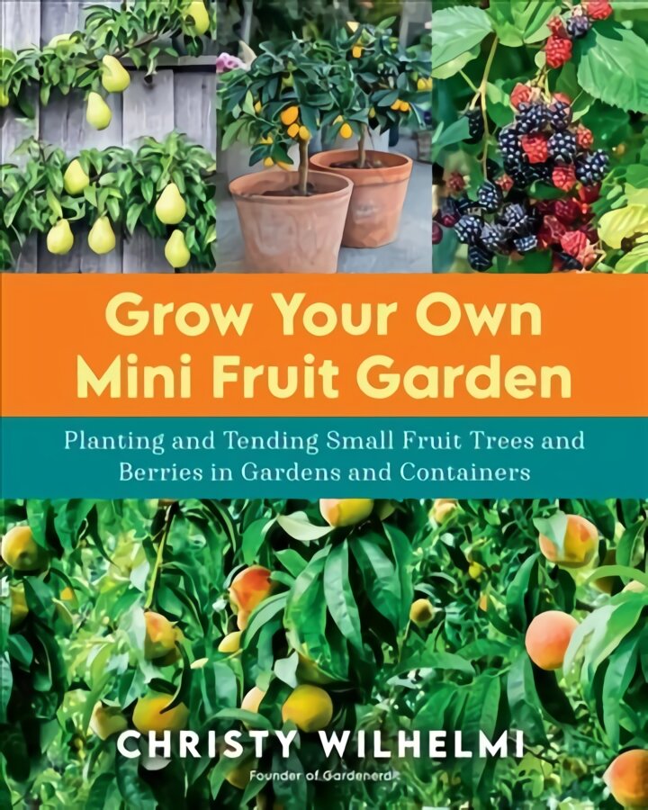 Grow Your Own Mini Fruit Garden: Planting and Tending Small Fruit Trees and Berries in Gardens and Containers kaina ir informacija | Knygos apie sodininkystę | pigu.lt