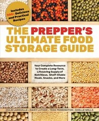 Prepper's Ultimate Food-storage Guide: Your Complete Resource for Creating a Long-Term, Lifesaving Supply of Nutritious, Shelf-Stable Meals, Snacks, and More цена и информация | Самоучители | pigu.lt