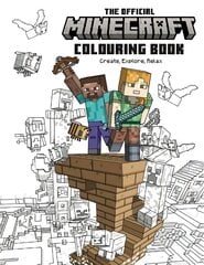 Official Minecraft Colouring Book цена и информация | Книжки - раскраски | pigu.lt