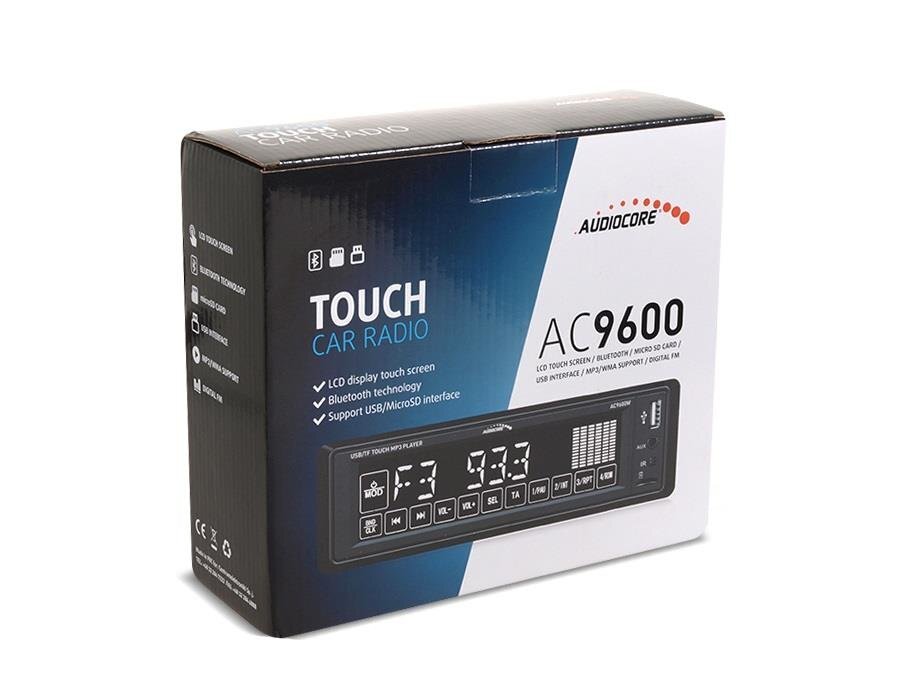 Audiocore AC9600W kaina ir informacija | Automagnetolos, multimedija | pigu.lt