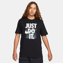 Мужская футболка Nike NSW TEE 12MO JDI, черная цена и информация | Мужские футболки | pigu.lt