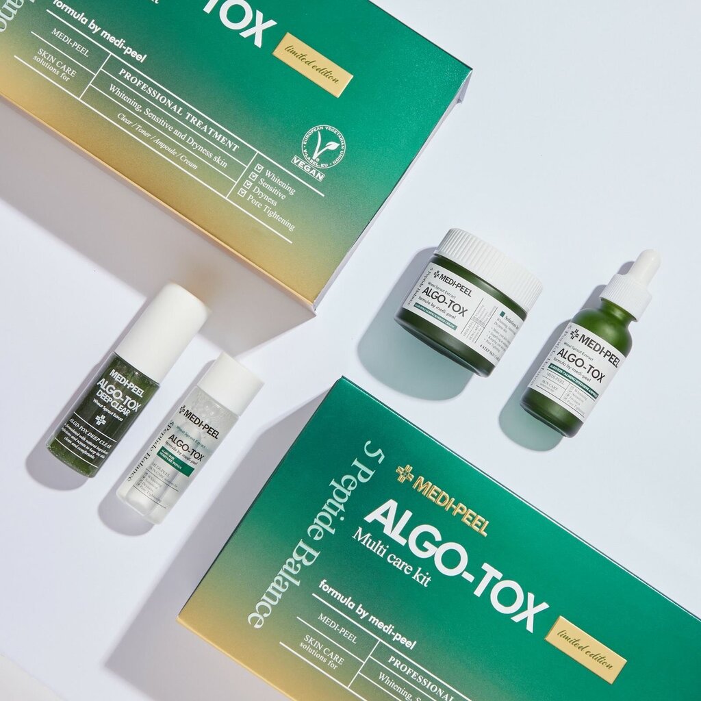 Jautrios odos rinkinys Medi Peel Algo-Tox Multi Care Kit, 30ml+30ml+30ml+30ml kaina ir informacija | Veido kremai | pigu.lt