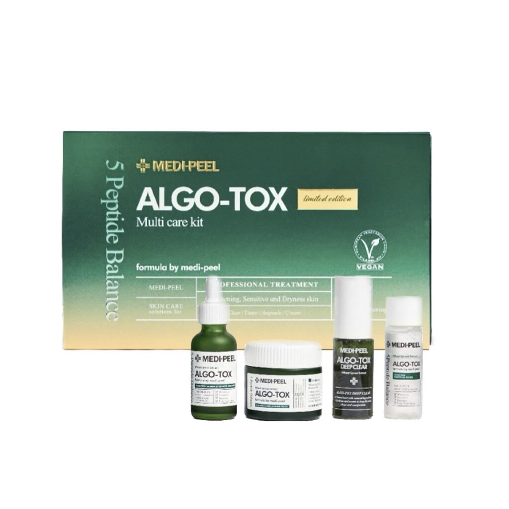 Jautrios odos rinkinys Medi Peel Algo-Tox Multi Care Kit, 30ml+30ml+30ml+30ml kaina ir informacija | Veido kremai | pigu.lt