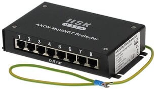 Viršįtampių ribotuvas Ethernet Axon-Multinet, 8 lizdų, 1 vnt. kaina ir informacija | Prailgintuvai | pigu.lt