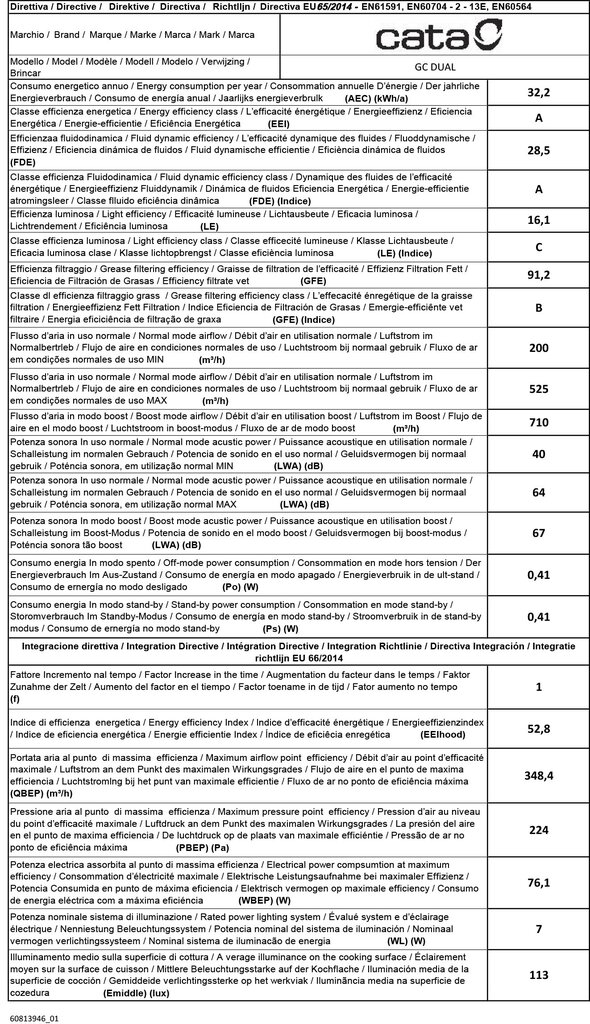 Cata GC DUAL A 45 XGWH kaina ir informacija | Gartraukiai | pigu.lt