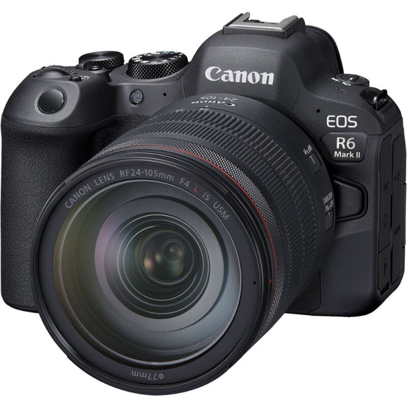 Canon EOS R6 Mark II + RF 24-105mm f/ 4lUSM kaina ir informacija | Skaitmeniniai fotoaparatai | pigu.lt