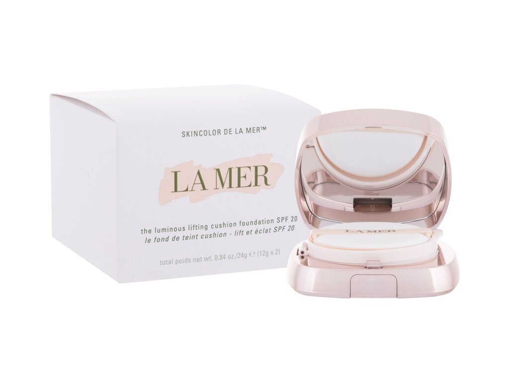 Makiažo pagrindas La Mer Ladies The Luminous Lifting Cushion Foundation 03 Warm Porcelain kaina ir informacija | Makiažo pagrindai, pudros | pigu.lt