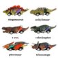 Žaislinės mašinos Dinosaur Truck Set, 6 vnt kaina ir informacija | Žaislai berniukams | pigu.lt