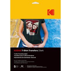 Kodak Dark Iron-on Transfers 5 Pack цена и информация | Аксессуары для фотоаппаратов | pigu.lt