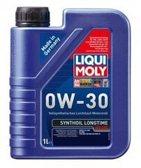 Liqui Moly variklinė alyva Synthoil Longtime Plus 0W-30, 1l kaina ir informacija | Variklinės alyvos | pigu.lt