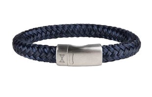AZE Jewels Текстильный браслет Mainroyal Marine Royal Blue AZ-BT001-E sAZ0103-225 цена и информация | Мужские украшения | pigu.lt