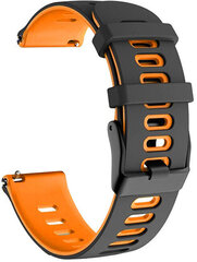 4wrist Watch Band Grey Orange kaina ir informacija | Išmaniųjų laikrodžių ir apyrankių priedai | pigu.lt