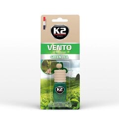 Освежитель воздуха K2 Vento, зеленый чай цена и информация | Освежители воздуха для салона | pigu.lt