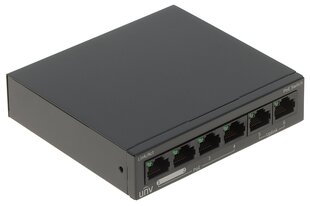 КОММУТАТОР POE NSW2020-6T-POE-IN 4-ПОРТОВЫЙ UNIVIEW цена и информация | Коммутаторы (Switch) | pigu.lt