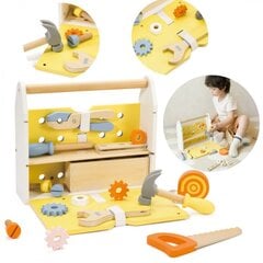 Деревянный набор инструментов в коробке Классический мир цена и информация | Развивающие игрушки | pigu.lt