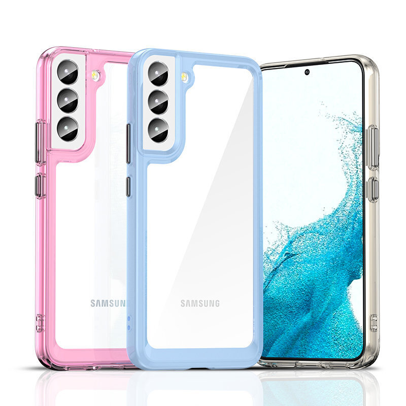 Outer Space Samsung Galaxy S23+ black kaina ir informacija | Telefono dėklai | pigu.lt