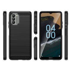 Carbon Nokia G400 black kaina ir informacija | Telefono dėklai | pigu.lt