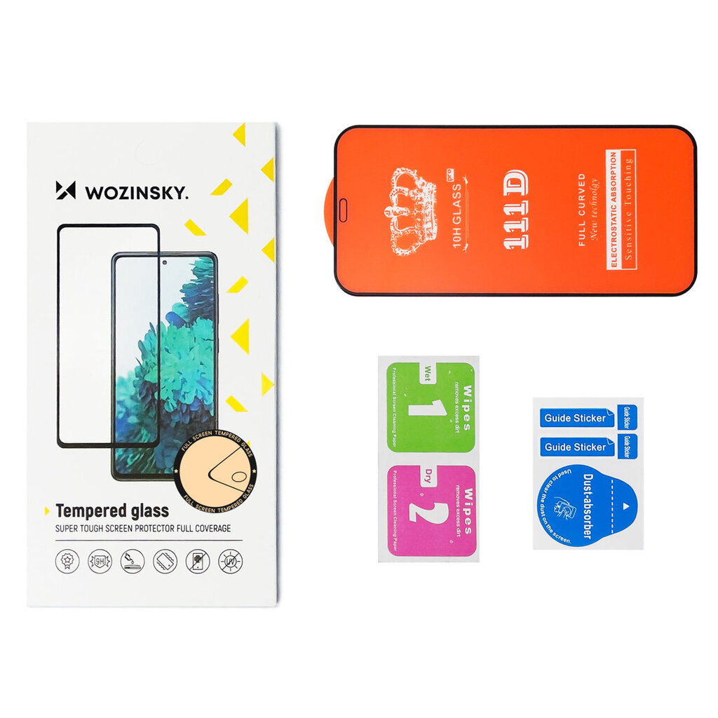 Wozinsky Full Glue Samsung Galaxy A14 5G 9H kaina ir informacija | Apsauginės plėvelės telefonams | pigu.lt