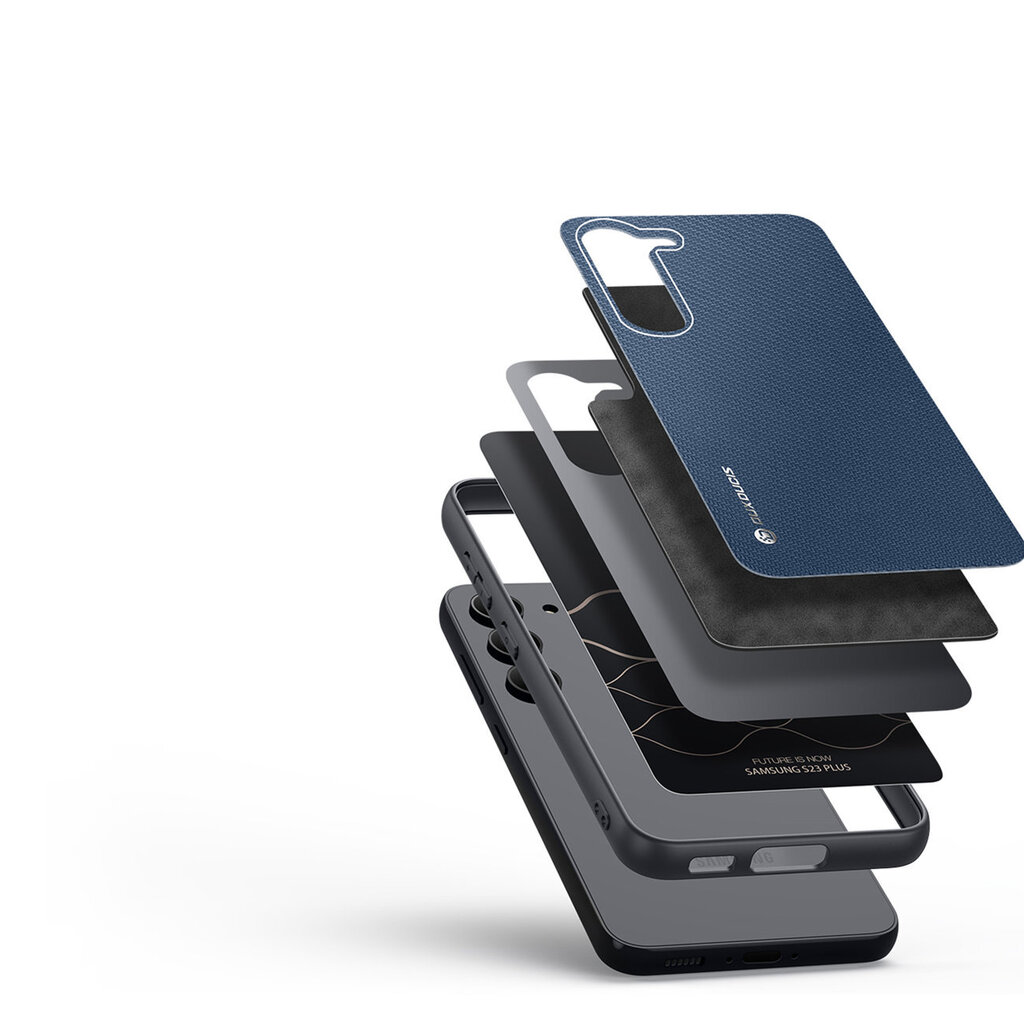 Dux Ducis Fino Samsung Galaxy S23+ blue kaina ir informacija | Telefono dėklai | pigu.lt