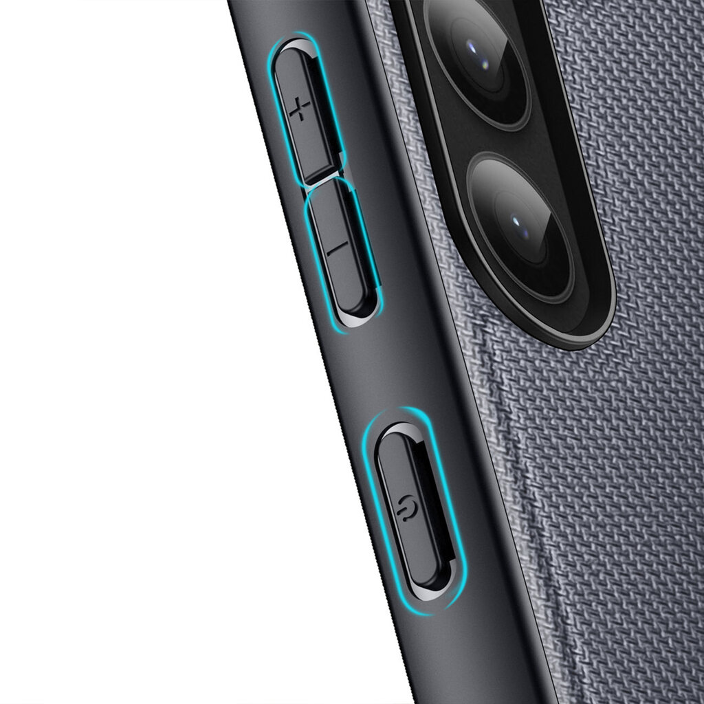 Dux Ducis Fino Samsung Galaxy S23+ gray kaina ir informacija | Telefono dėklai | pigu.lt