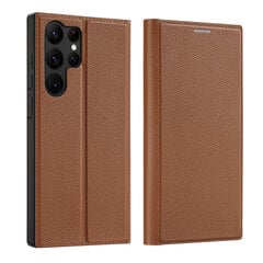 Dux Ducis Skin X2 Samsung Galaxy S23 Ultra brown kaina ir informacija | Telefono dėklai | pigu.lt