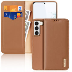Dux Ducis Hivo case Samsung Galaxy S23 brown kaina ir informacija | Telefono dėklai | pigu.lt