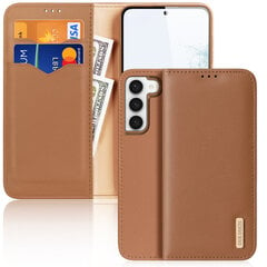 Dux Ducis Hivo case Samsung Galaxy S23+ brown kaina ir informacija | Telefono dėklai | pigu.lt