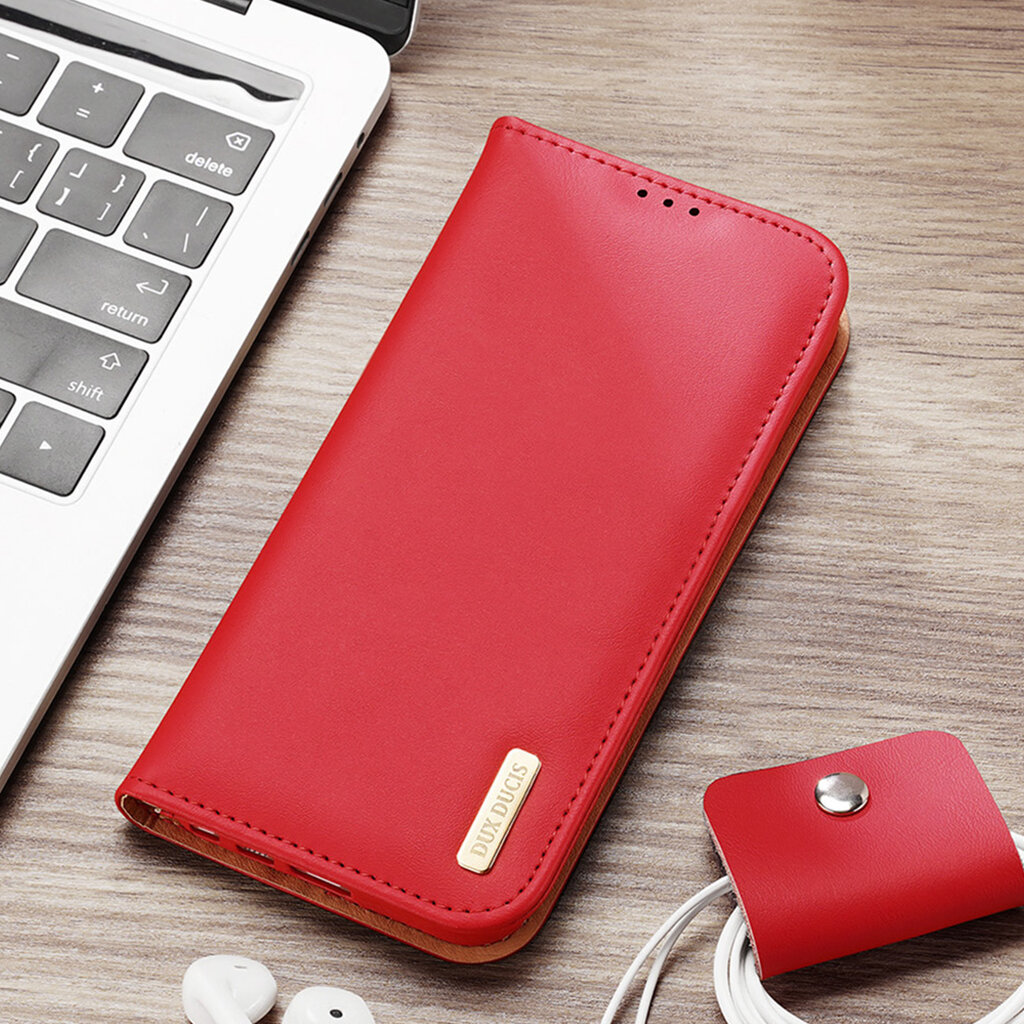 Dux Ducis Hivo case Samsung Galaxy S23 Ultra red kaina ir informacija | Telefonų dėklai | pigu.lt