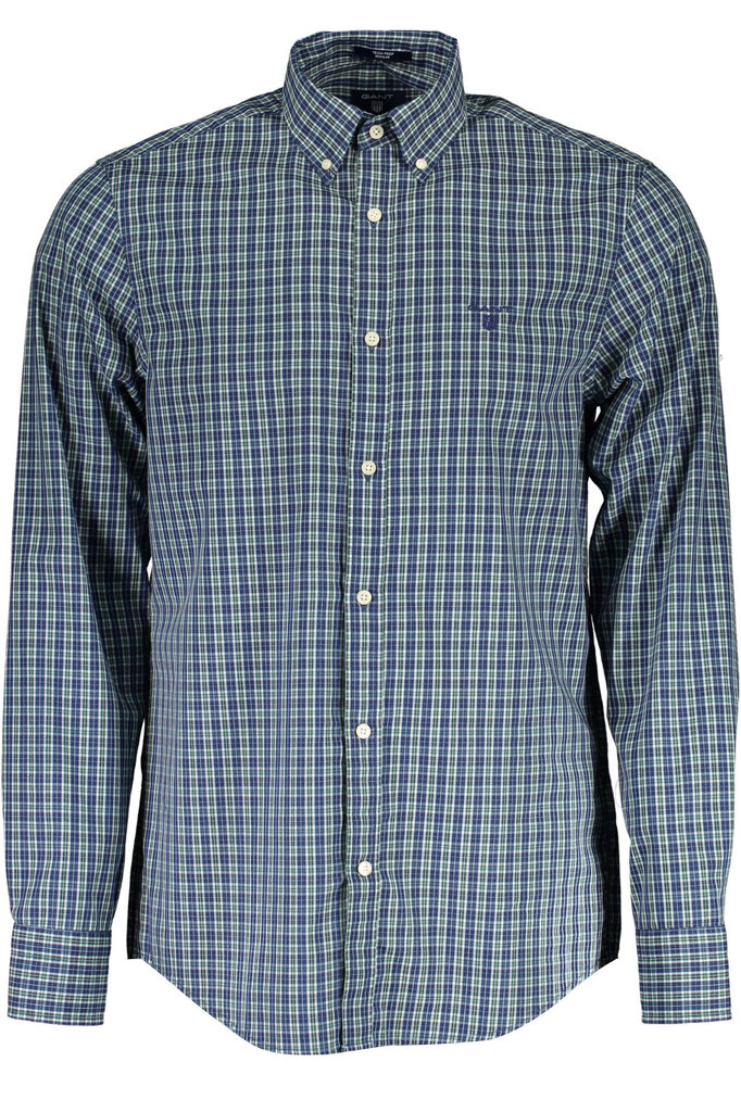 Marškiniai vyrams Gant, žali kaina ir informacija | Vyriški marškiniai | pigu.lt