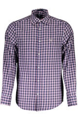 Мужская рубашка Gant, синяя цена и информация | Мужские рубашки | pigu.lt