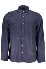 Мужская рубашка Gant, синяя цена и информация | Рубашка мужская | pigu.lt