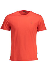 Marškinėliai vyrams Napapijri, raudoni kaina ir informacija | Vyriški marškinėliai | pigu.lt