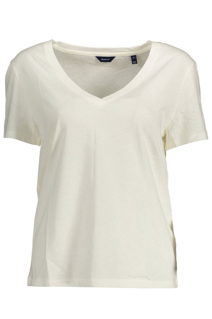 Marškinėliai moterims Gant, balti цена и информация | Marškinėliai moterims | pigu.lt
