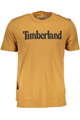 Marškinėliai vyrams Timberland, rudi kaina ir informacija | Vyriški marškinėliai | pigu.lt