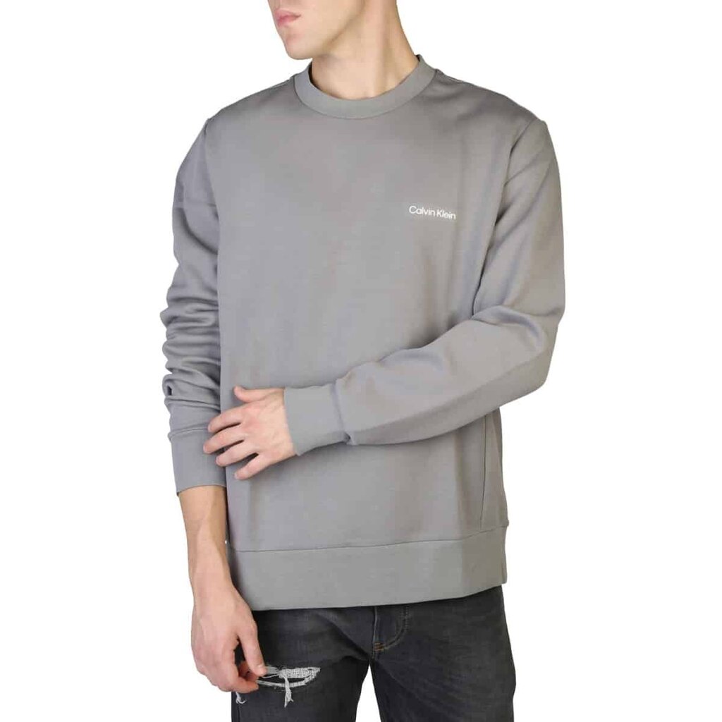 Džemperis vyrams Calvin Klein, pilkas kaina ir informacija | Džemperiai vyrams | pigu.lt