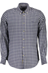 Мужская рубашка, синяя цена и информация | Рубашка мужская | pigu.lt
