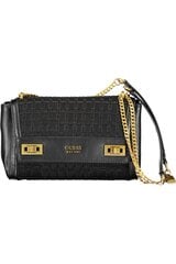 Женская сумка Guess ECO-BRENTON-HWESG8-39023, черная цена и информация | Женская сумка Bugatti | pigu.lt