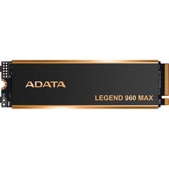 Adata Legend 960 MAX, 2TB цена и информация | Внутренние жёсткие диски (HDD, SSD, Hybrid) | pigu.lt