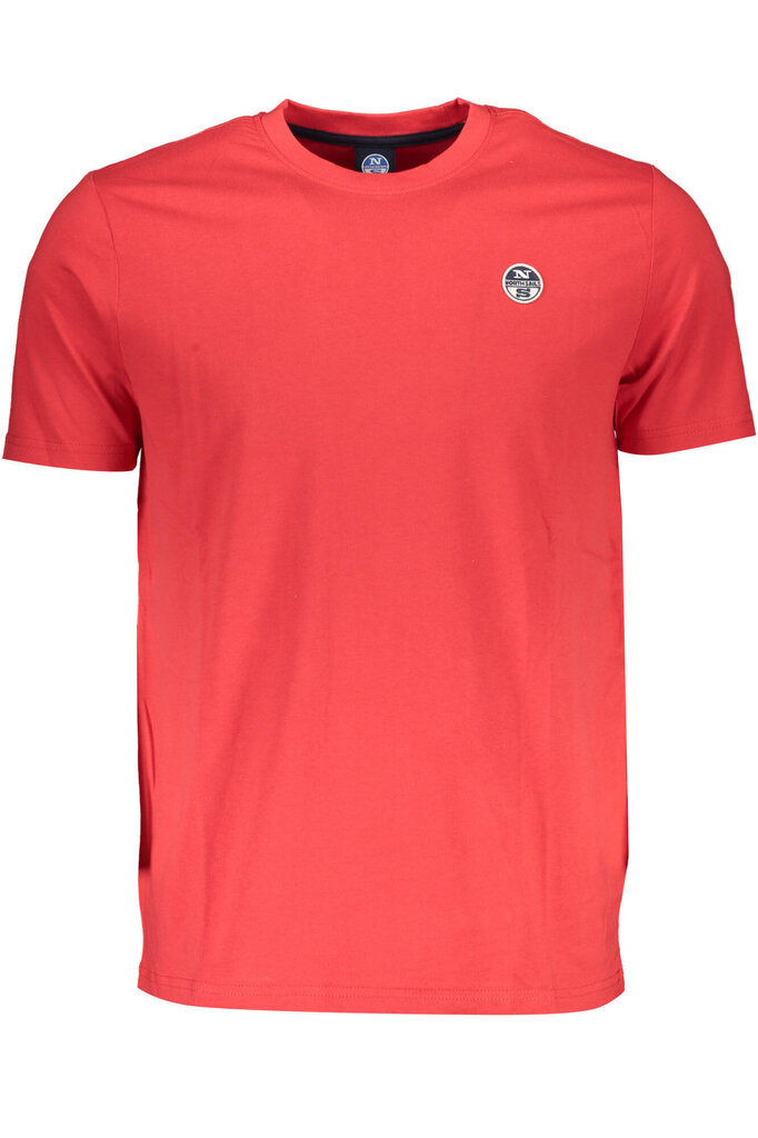 Marškinėliai vyrams North Sails, raudoni kaina ir informacija | Vyriški marškinėliai | pigu.lt