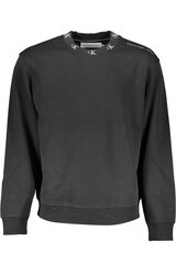 Худи  CALVIN KLEIN JEANS Disrupted Outline Monologo Black J30J325429BEH 560077951 цена и информация | Мужские толстовки | pigu.lt