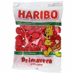 Želejas konfektes Haribo strawberry, 100g kaina ir informacija | Saldumynai | pigu.lt